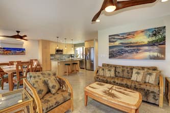 Spacious Ground Floor Revitalized Oasis- Discover Wailea Ekahi #22B