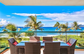 An immaculate 3 bedroom OCEANFRONT residence never before available for rental
                