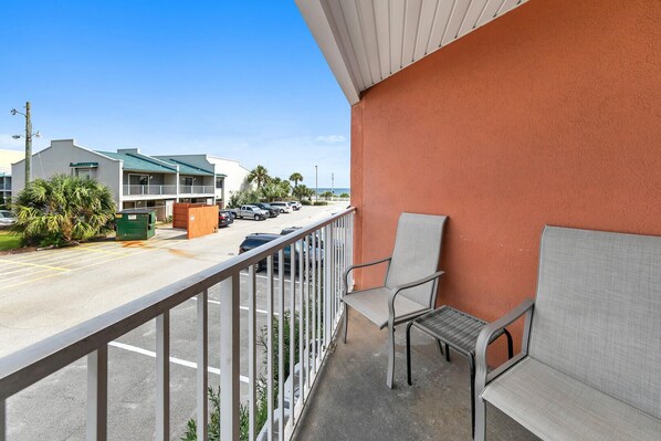 Partial Gulf View From Living Room