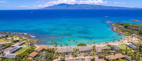 Napili Bay and Molokai