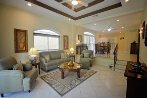 Open living room area.