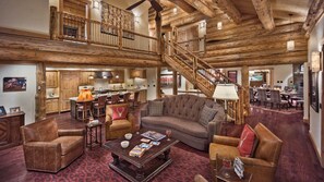 Spacious great room and open floor plan, south side