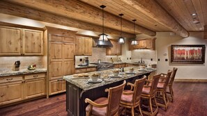 Gourmet kitchen, south side