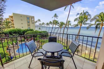 Stunning Ocean Views from Both Bedrooms - Kealia Resort 304 - Beachfront Gem!