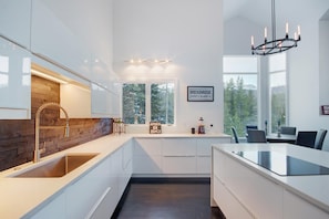 Large kitchen is perfect for cooking big family meals