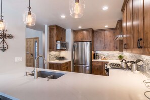 Newly renovated chefs kitchen with tons of counter space