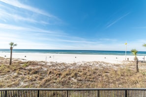 Miles and miles of sugary white sand