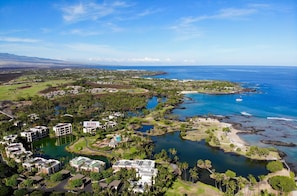 Aerial view of Mauna Lani Terrace 