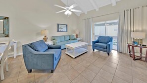 Living Room With Sofa Sleeper