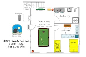 Guest House First Floor Plan