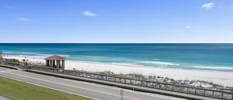 Mediterranea 401A - Beach Vacation Rental Condo with Community Pool and Ocean Views from Balcony in Miramar Beach, Florida - Bliss Beach Rentals