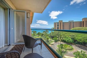 Incredible ocean views directly outside the primary bedroom