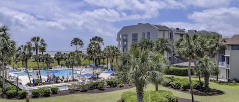 King Suite Patio View