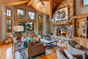 Spacious Great Room with 2 Separate Seating Areas
