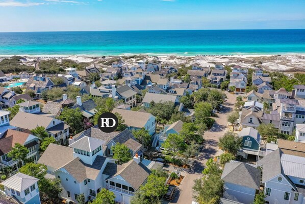 Barefoot on the Beach - WaterSound - Aerial Shot