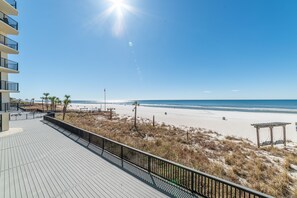 Extensive sun decks surround the Sunbird.