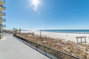 Extensive sun decks surround the Sunbird.