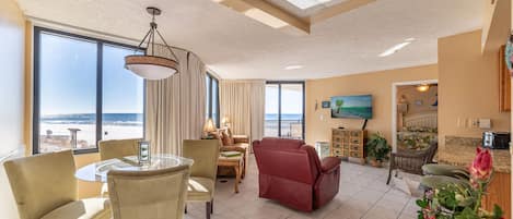 Surfside Sandcastle is a second floor beachfront beauty!