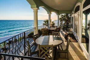 Second Floor: Porch with Gulf Views