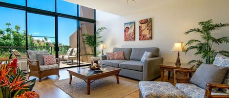 Newly and beautifully decorated living room