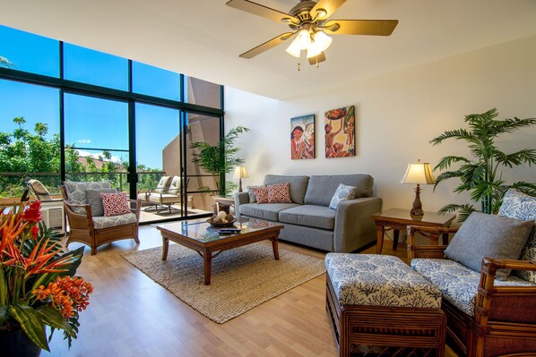 Newly and beautifully decorated living room