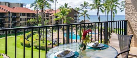 Stunning ocean views from your private lanai