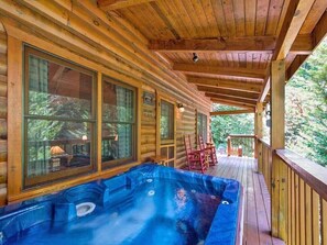 Porch | Hot Tub