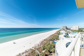 Miles of sugary white sands