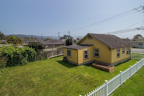 Huge grassy backyard for a picnic or game of frisbee!