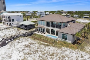 Verona - Luxury Beachfront Vacation Rental House with Private Pool in Gulf Pines Miramar Beach, FL - Five Star Properties Destin/30A