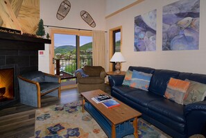Balcony off living room