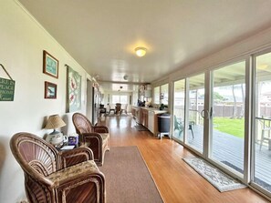 Great room with kitchen