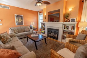 Main Level | Living Room | Gas Fire Place
