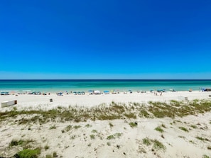 Beach and Gulf View - View from unit and its balcony