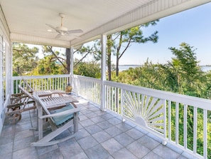 Private Balcony off Bedroom 1