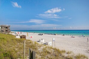 White sand beaches and emerald waters!