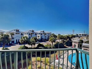 Balcony with Limited Gulf View
