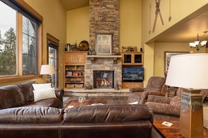 Bring the family together in the open living room