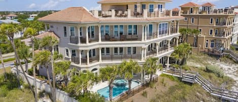 Capitano - Beachfront Vacation Rental House with Private Pool in Destiny by the Sea Destin, FL - Five Star Properties Destin/30A