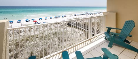 Amazing Gulf Views from the Private Balcony