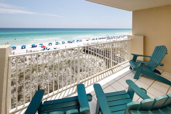 Amazing Gulf Views from the Private Balcony