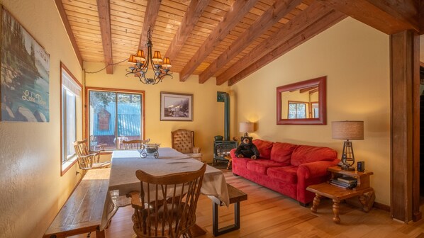 Dining Room Table Area/ Lounge Area: Tahoe Donner Vacation Lodge