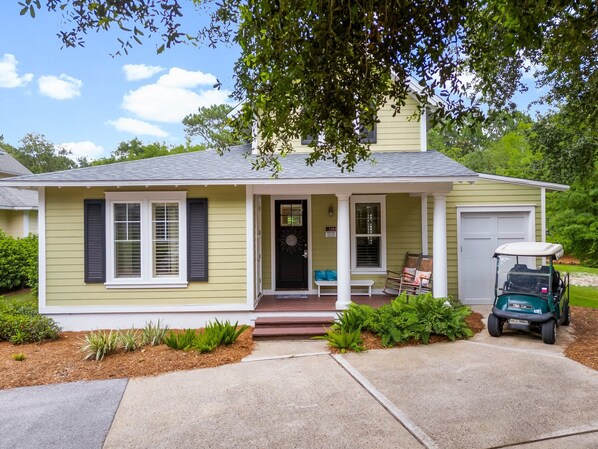 Front of Home & Driveway