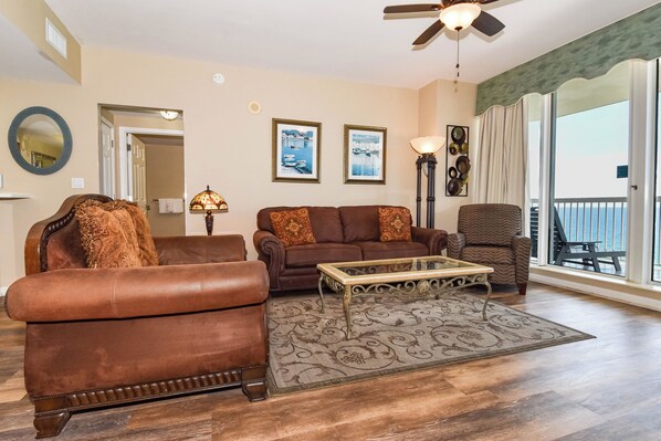 Silver Beach Towers East 1502 - Living Area