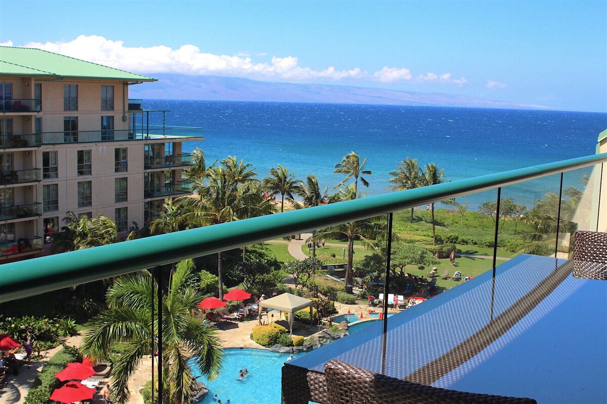 Maui Resort Rentals: Honua Kai Hokulani 649 – Upgraded 6th Floor 2BR, Fantastic Ocean Views!