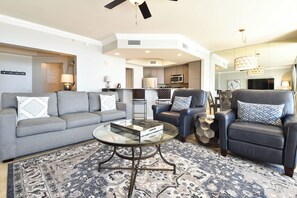 Silver Beach Towers East 404 - Living Area