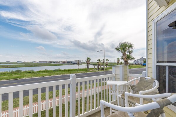 Stunning views from your personal balcony