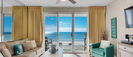 Majestic Sun 413B - Beautiful Gulf Views From Living Area