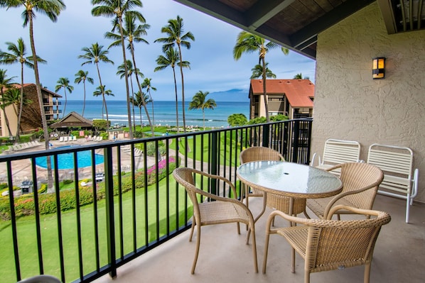 Stunning ocean views from your very own private lanai