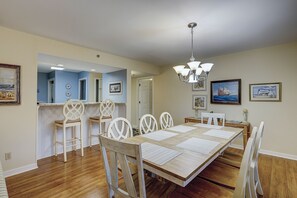 Kitchen and dining room